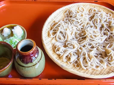 更科蕎麦(さらしなそば)